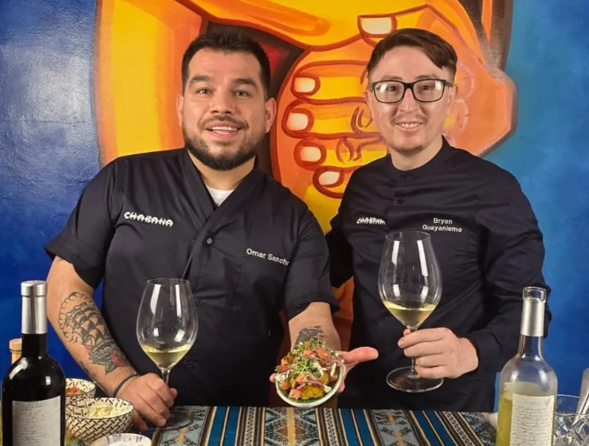 Bryan y Omar, chefs fundadores de Chakana Zaragoza